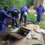 water pump installation